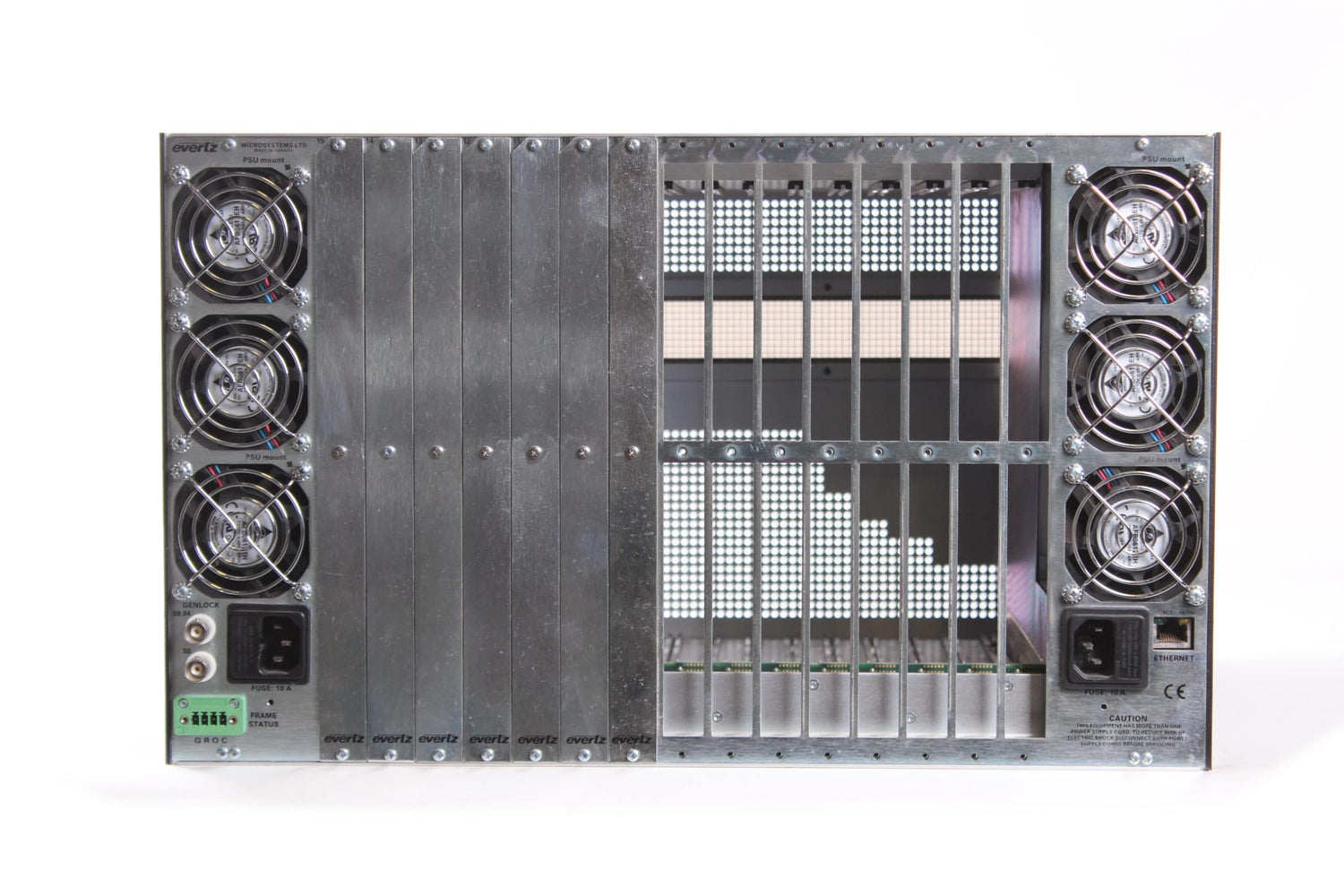 Evertz 3000FR Multi-Image Processor Frame