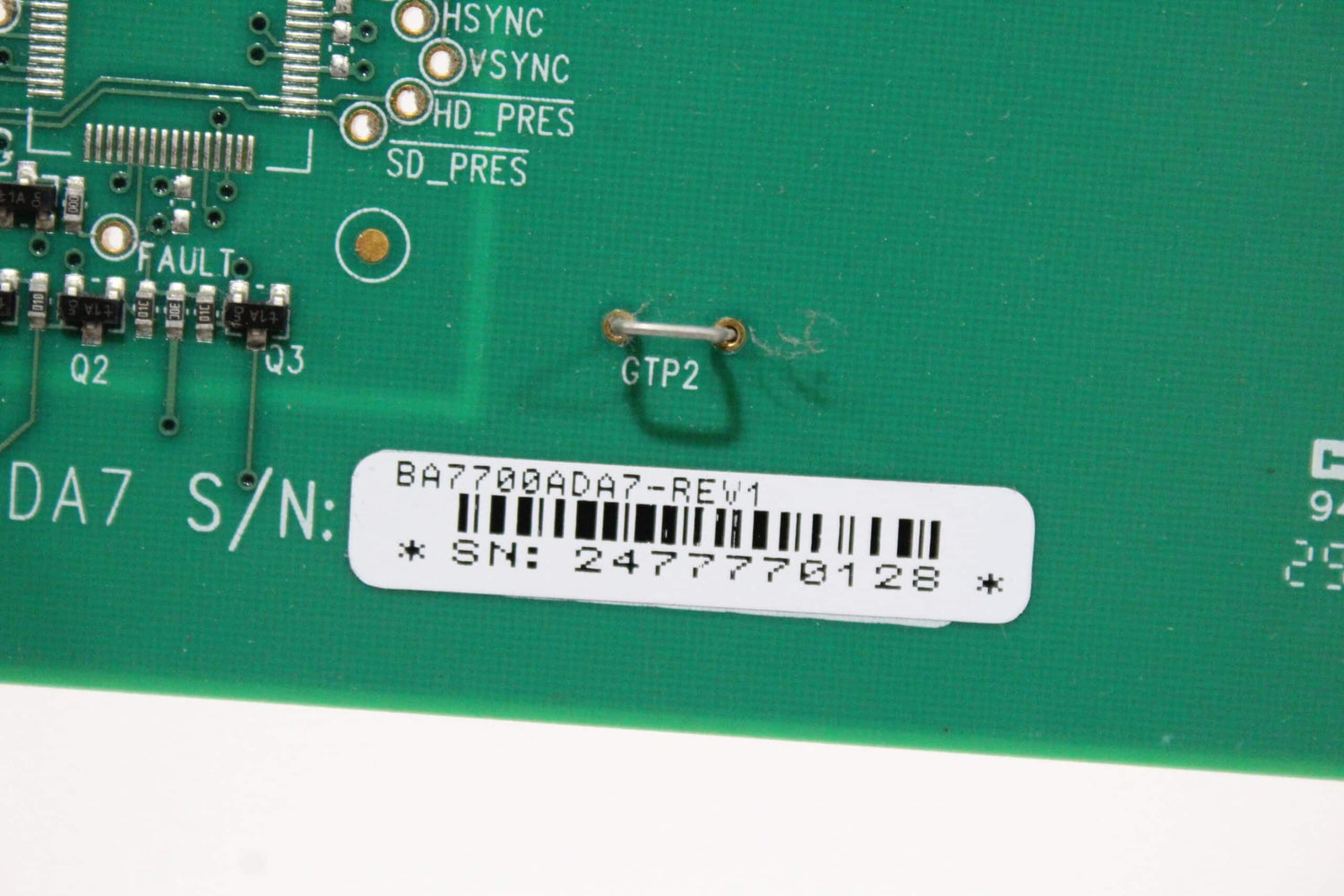 Evertz 7700ADA7 Analog Video Distribution Amplifier - Option Card Module