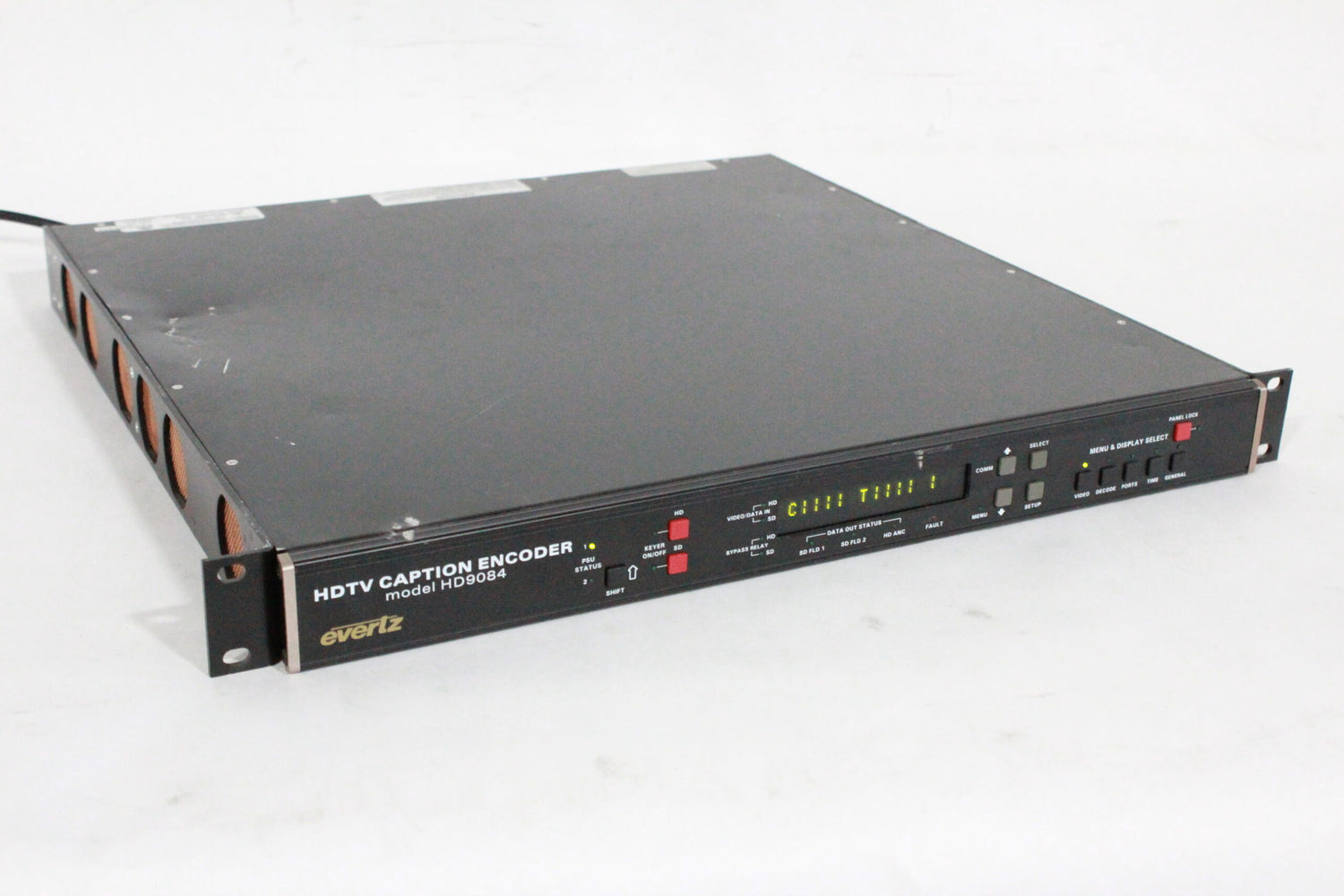 Evertz HD9084 HDTV High Definition Closed Caption Encoder