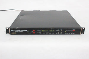 Evertz HD9084 HDTV High Definition Closed Caption Encoder