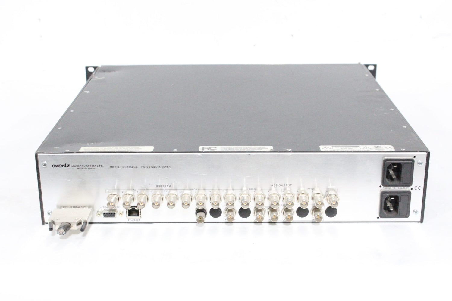 Evertz HD9725LGA HD/SD Logo Inserter and Media Inserter