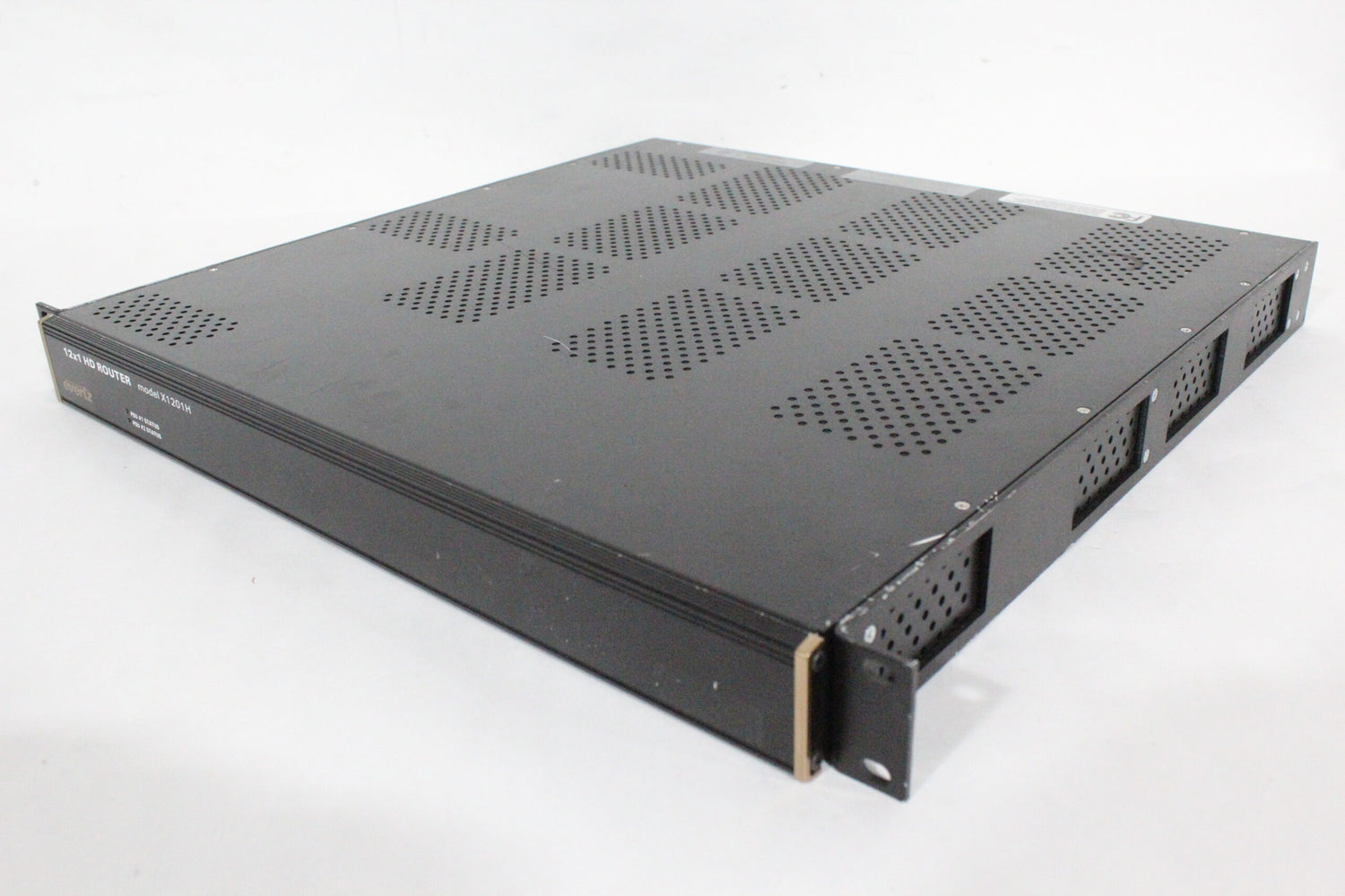 Evertz X-1201H-HES 12x1 HD/SD SDI Video Bypass Protected Router