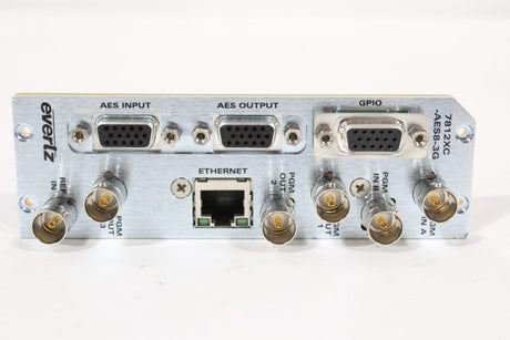 Evertz 7812XC-AES8-3G+DEE+DAPDD+AC3E 3G & HD Cross Converter w/ AES I/O, Coax I/O and Options
