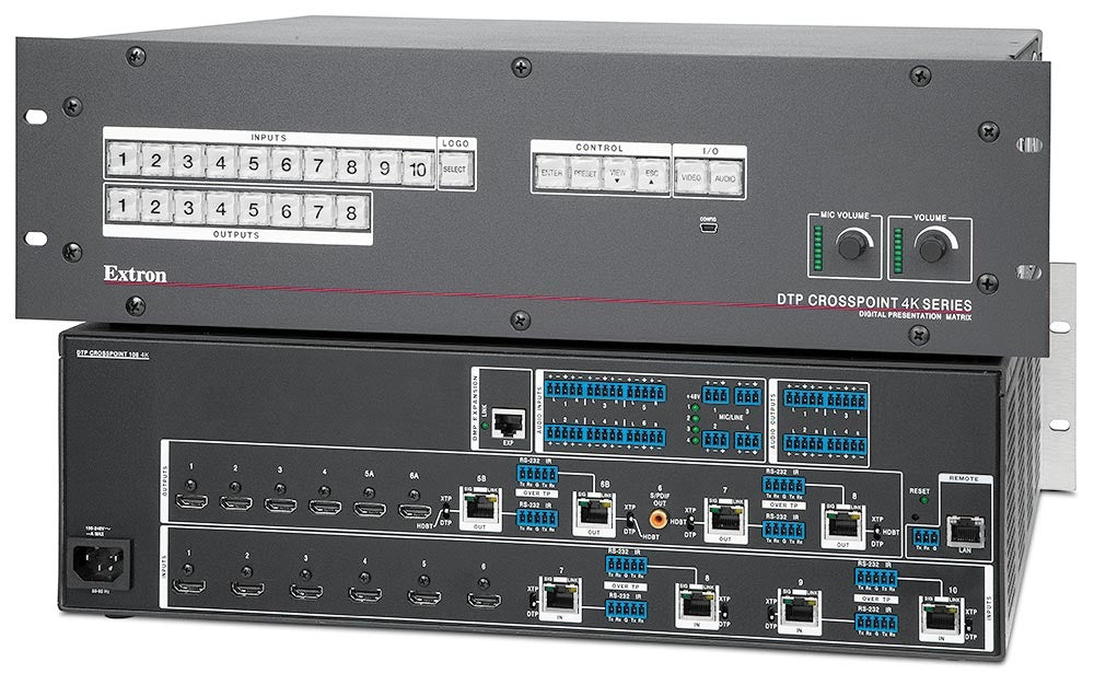 Extron CrossPoint 108 4K Series Digital Presentation