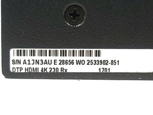 Extron DTP HDMI 230 RX Receiver