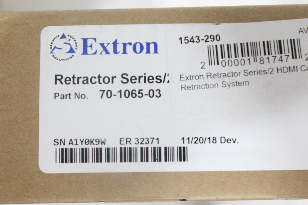 Extron Retractor Series/2 HDMI Cable Retraction System