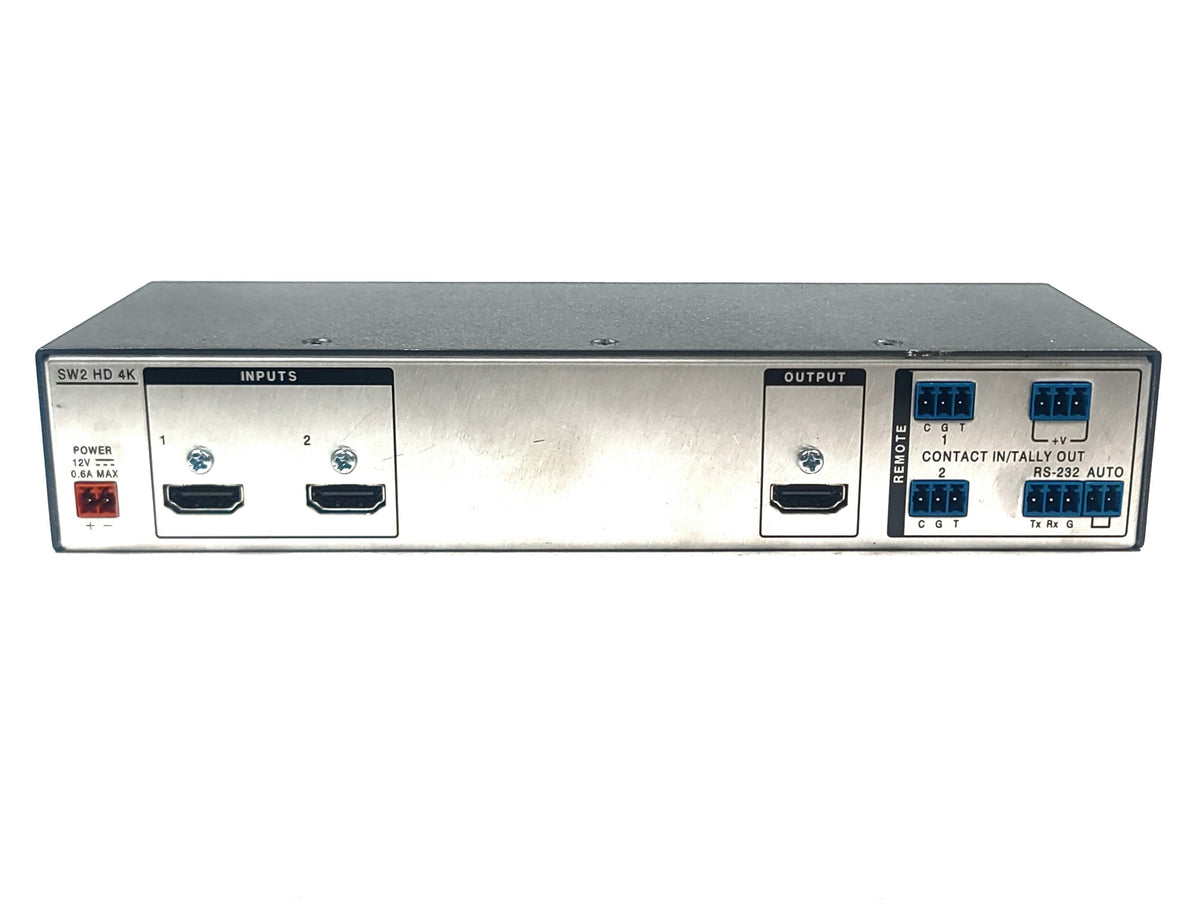 Extron SW2 HD 4K HDMI Switcher
