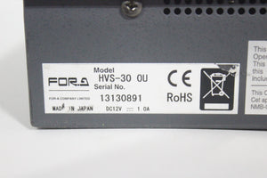 FOR-A HVS-30 OU Digital Video Switcher for HVS-300
