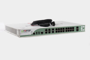 FORTINET FG-100D Security Firewall Appliance VPN  16 Port Gigabit Ethernet 2x SFP 2x WAN 2x HA (Missing brackets) (FOR PARTS)