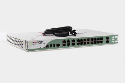 FORTINET FG-100D Security Firewall Appliance VPN  16 Port Gigabit Ethernet 2x SFP 2x WAN 2x HA (Missing brackets) (FOR PARTS)