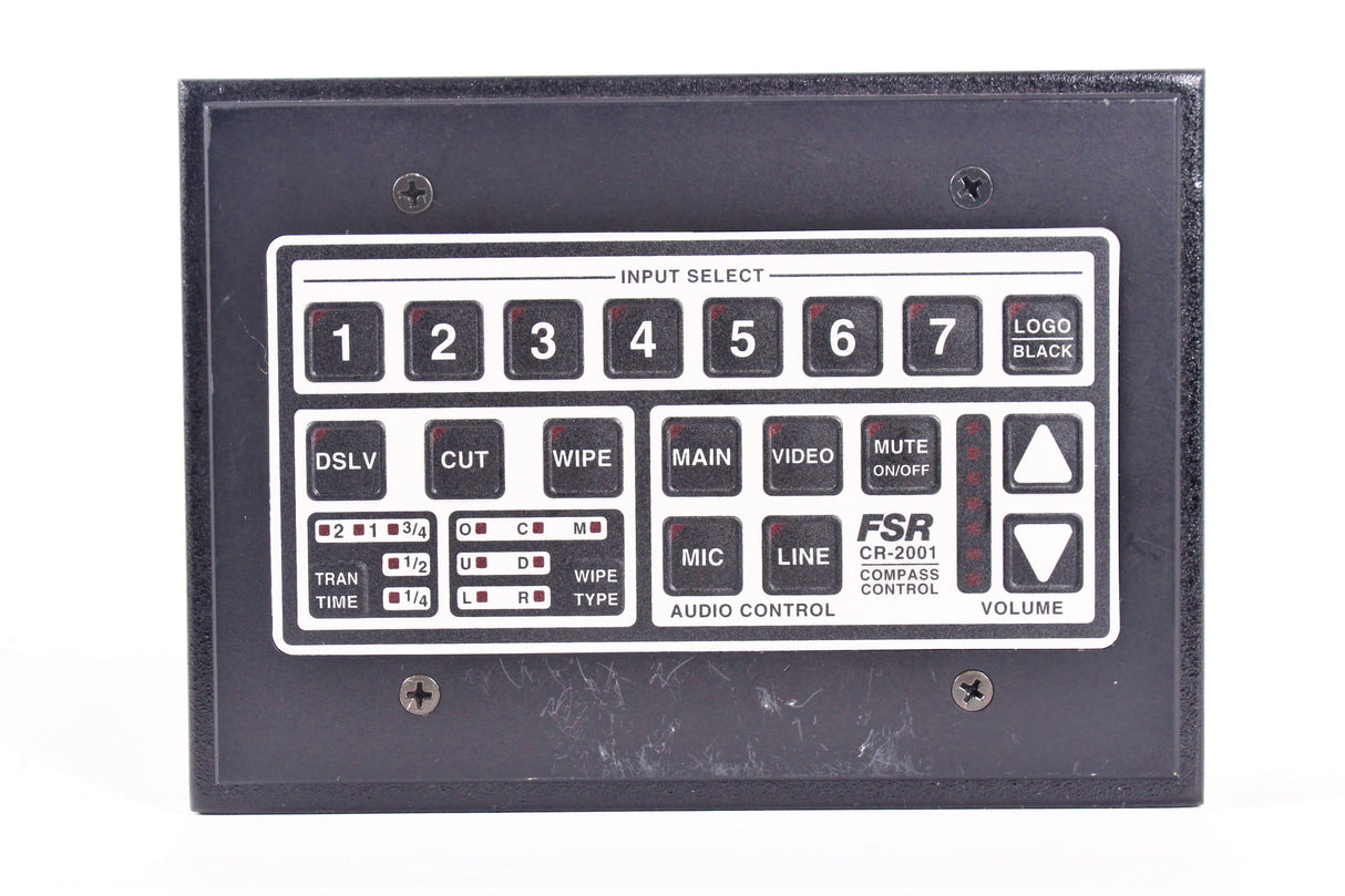 FSR CR-2001 Compass Remote Panel w/ Folsom Research PP-0701SI PresentationPRO Remote Panel Serial Interface Unit in 1550 Pelican Case