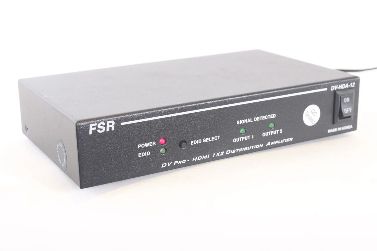 FSR DV-HDA-12 1x2 HDMI Distribution Amplifier