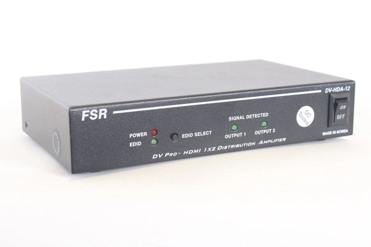 FSR DV-HDA-12 1x2 HDMI Distribution Amplifier