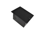 FSR FL-1300-BLK Floor Box w/ Hinged Door