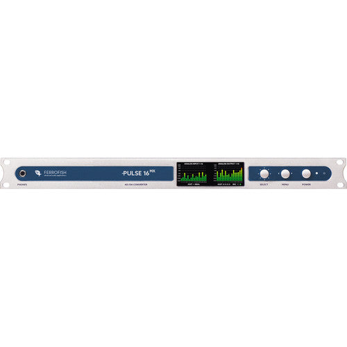 Ferrofish Pulse16 MX Rackmount 16-Channel A/D-D/A ADAT Converter with MADI