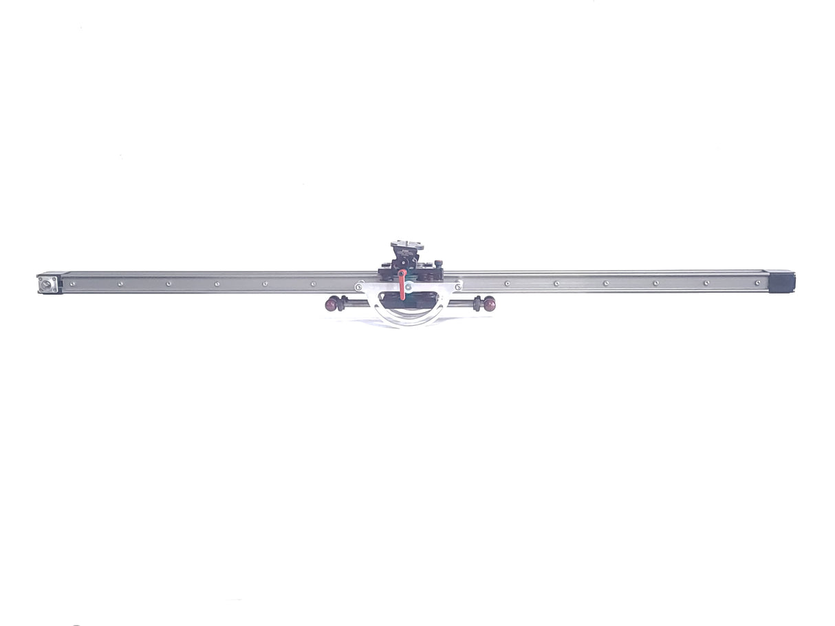 FloatCam Dolly Crane DC Slider w/ Arm, Feet, Fulcrum, Counterweights, Rod Supports, Handle in Soft Travel Cases