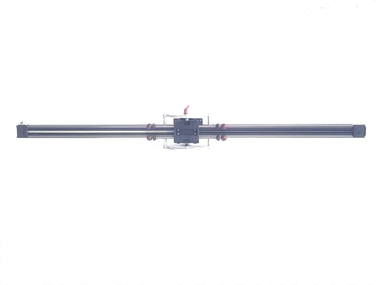 FloatCam Dolly Crane DC Slider w/ Arm, Feet, Fulcrum, Counterweights, Rod Supports, Handle in Soft Travel Cases