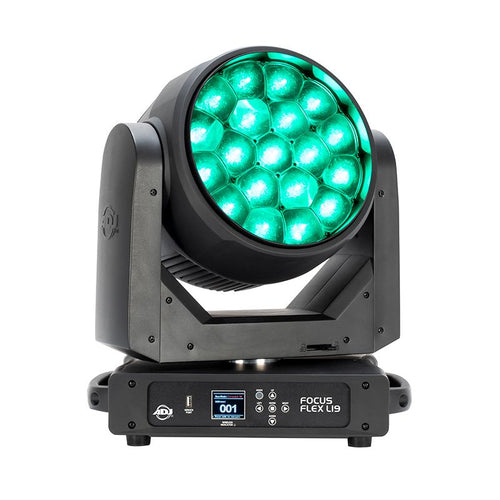 ADJ Focus Flex L19-B Moving Head w/ Wired Digital communication Network [B-Stock]