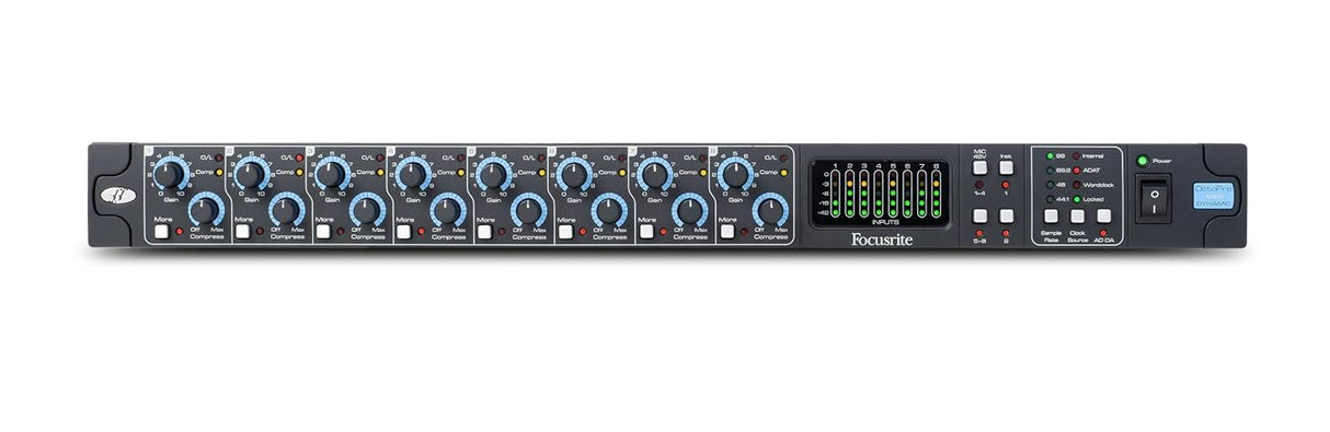 Focusrite OctoPre MKll 1U Rackmount Amplifier
