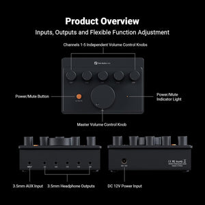 Fostex PH-50 5-way Headphone Amplifier