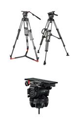 (8) Sachtler Video 20/ Cine 30/ Miller X5 Arrowx Fluid Head Package