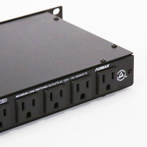 Furman RP-8L Power Conditioner w/ Light Module in 2RU Rack Case