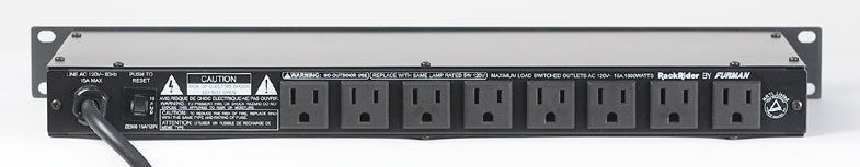 Furman Rackrider RR15 Rackmount Power Conditioner & Light Module