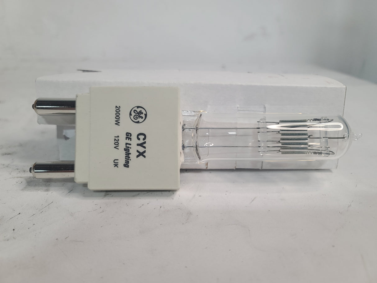 GE CYX Q2000T10/4CL 2000w / 120V Quartzline Halogen Stage Bulb