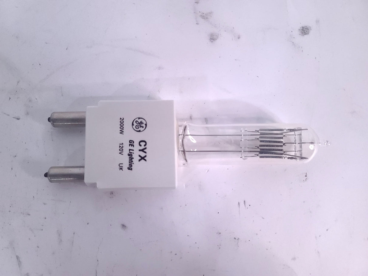 GE CYX Q2000T10/4CL 2000w / 120v Quartzline Halogen Stage Bulb