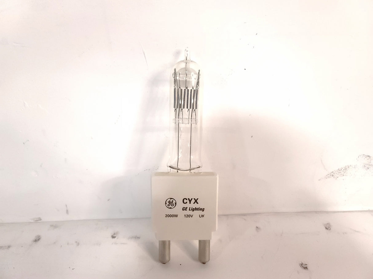 GE CYX Q2000T10/4CL 2000w / 120v Quartzline Halogen Stage Bulb