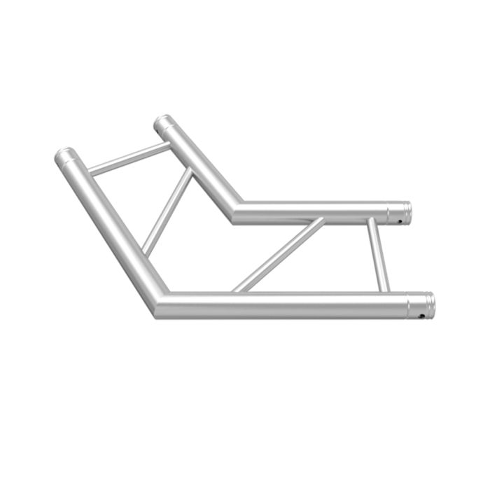 Global Truss Horizontal 2-Way Corner Junction for F32 I-Beam Truss System (120°, 1.64')