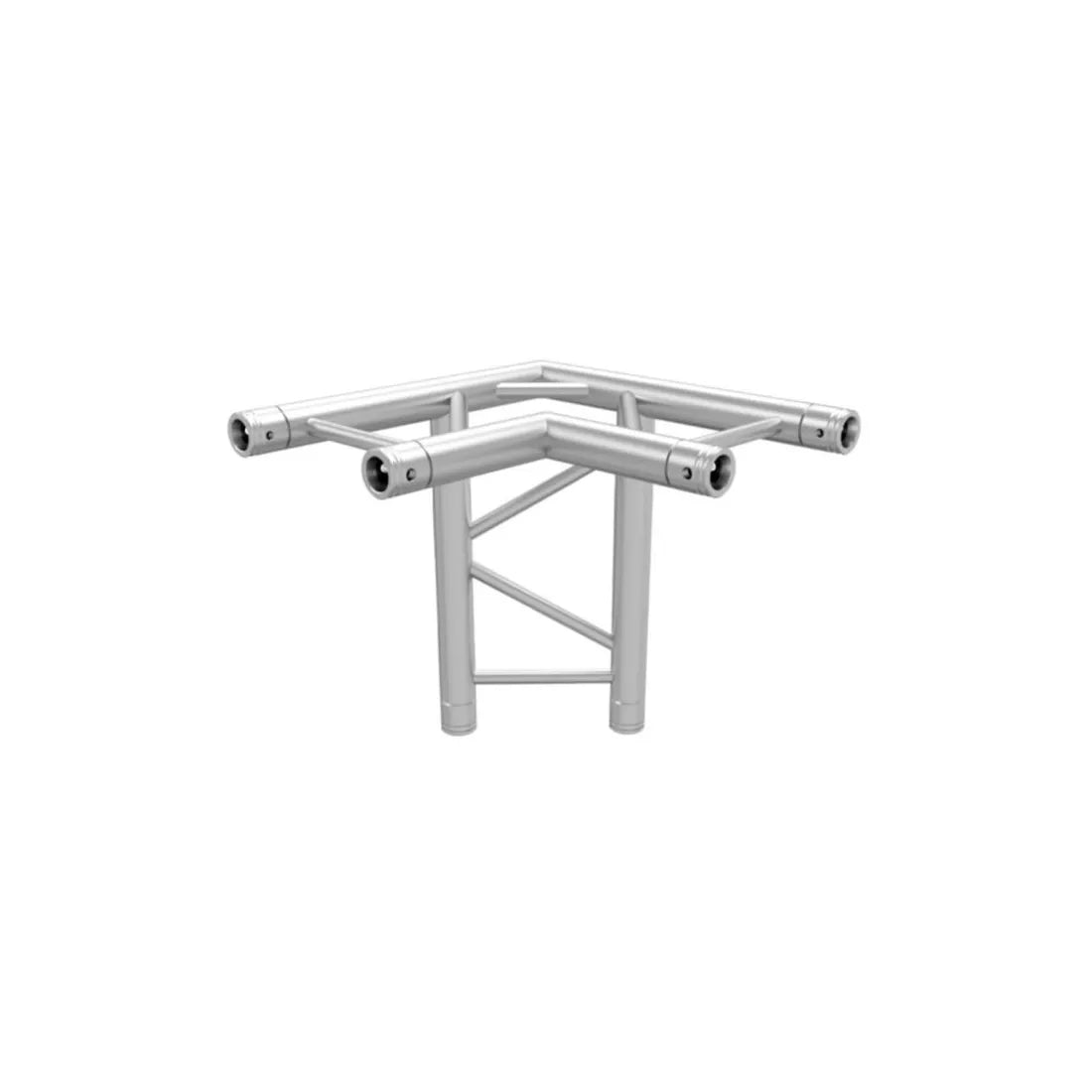 Global Truss Horizontal 3-Way Corner Junction for F32 I-Beam Truss System (90°, 1.64')