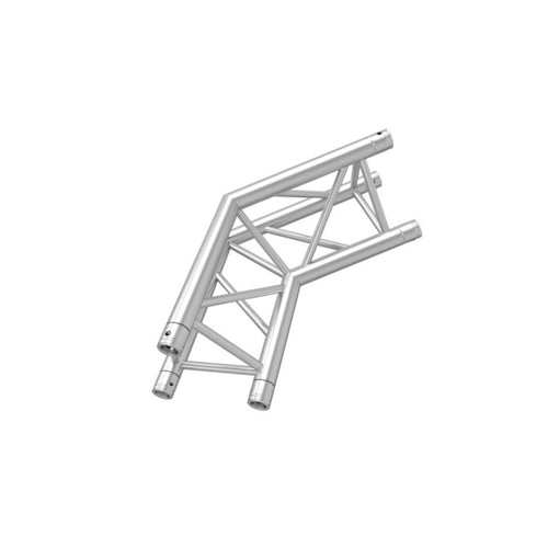 Global Truss Two-Way 120° Apex Up/Down Corner for F33 Triangular Truss System (1.64'.)