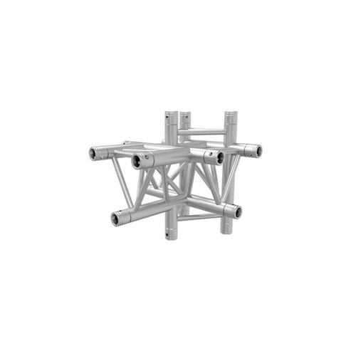 Global Truss 1.64' 5-Way Triangular T-Junction Apex Up/Down for F33 Triangle Truss