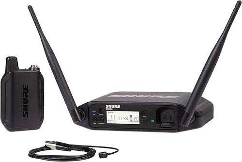 Shure GLXD14+/93 - Dual-Band Omni Lavalier Wireless Presenter System with WL93 & SB904 Li-Ion Battery (Z3: 2.4 & 5.8GHz)