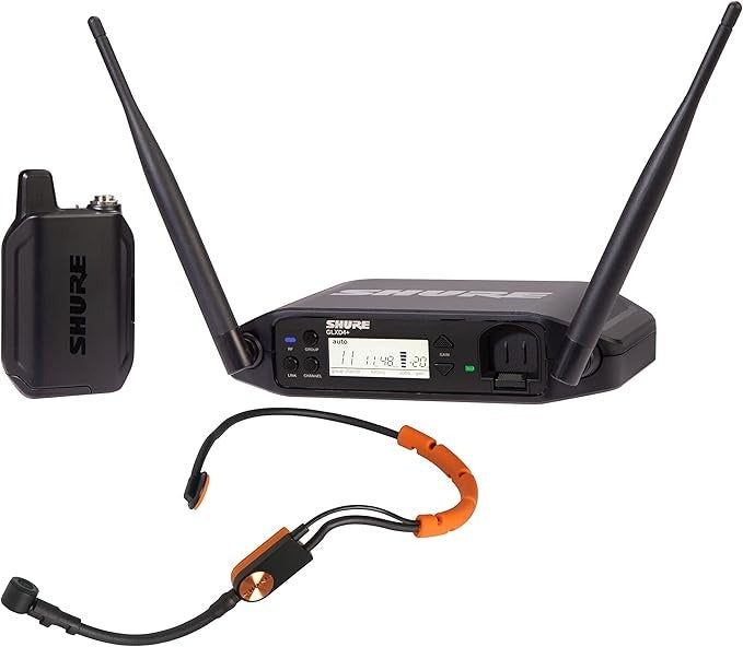 Shure GLXD14+ Dual-Band Wireless Headset System with SM35 & SB904 Li-Ion Battery - Z3 2.4 & 5.8GHz GLXD14+/SM31-Z3