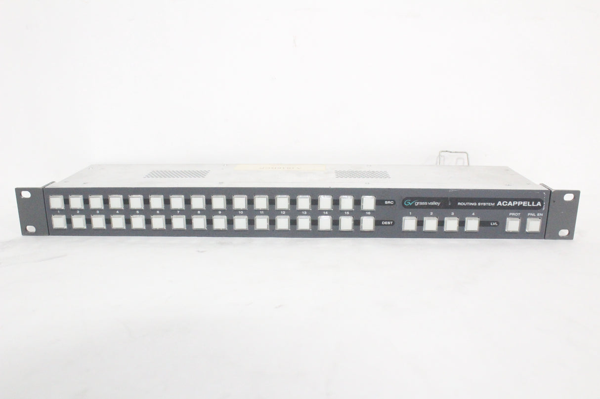 GRASS VALLEY Acappella Routing System