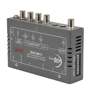 Gear-Lite DAC-9013 SDI to Analog Component & Composite Video Converter