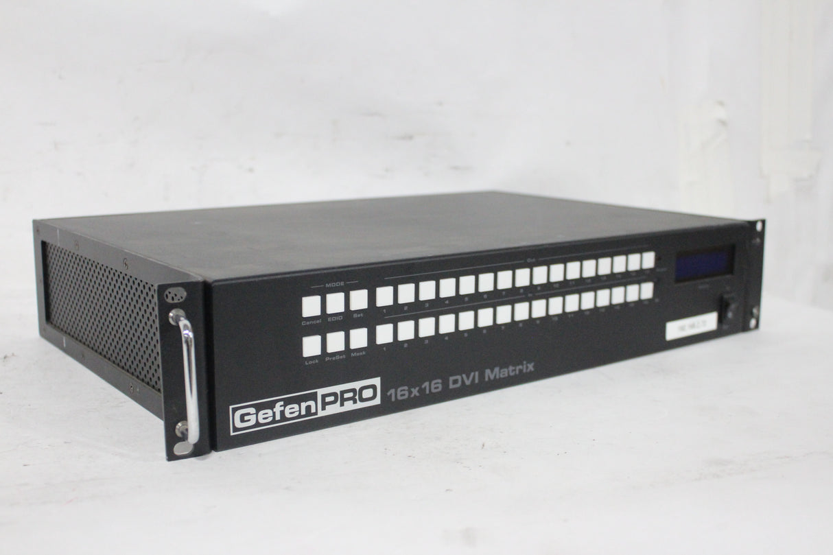 Gefen 16x16 DVI Matrix Swtich GEF-DVI-16416-PB (Missing Rack Handle)