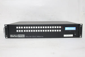 Gefen 16x16 DVI Matrix Swtich GEF-DVI-16416-PB (Missing Rack Handle)