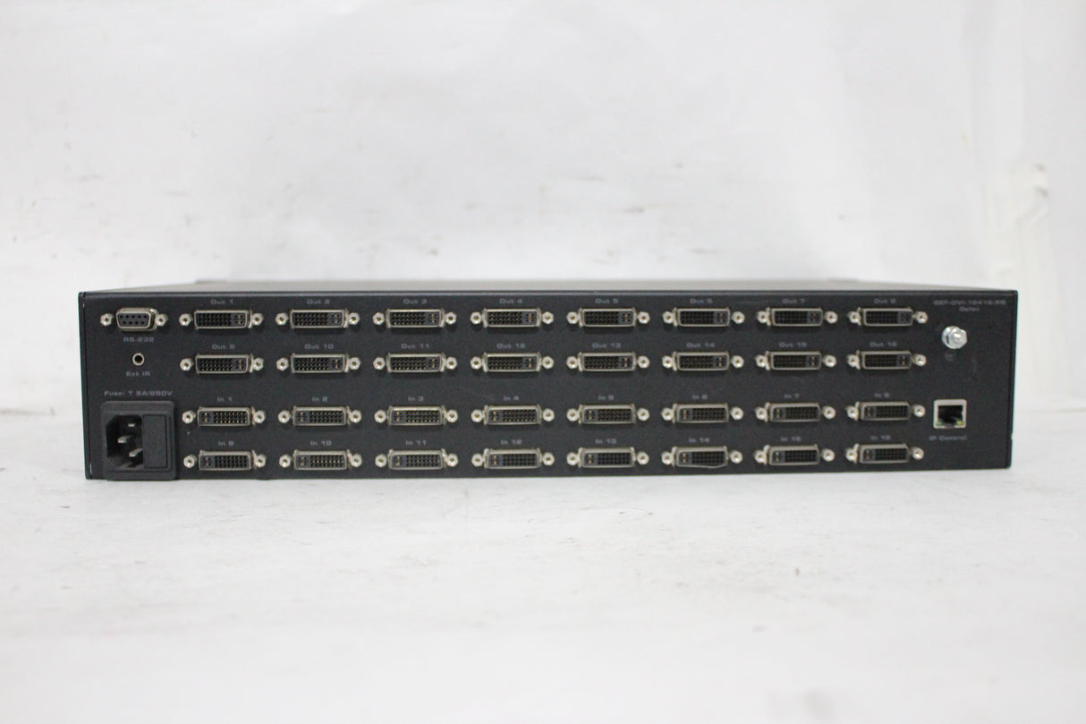 Gefen 16x16 DVI Matrix Swtich GEF-DVI-16416-PB (Missing Rack Handle)
