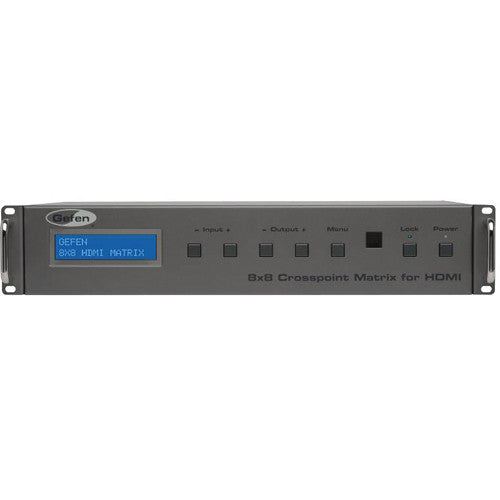 Gefen EXT-HDFST-848CPN 8x8 Crosspoint Matrix Router for HDMI