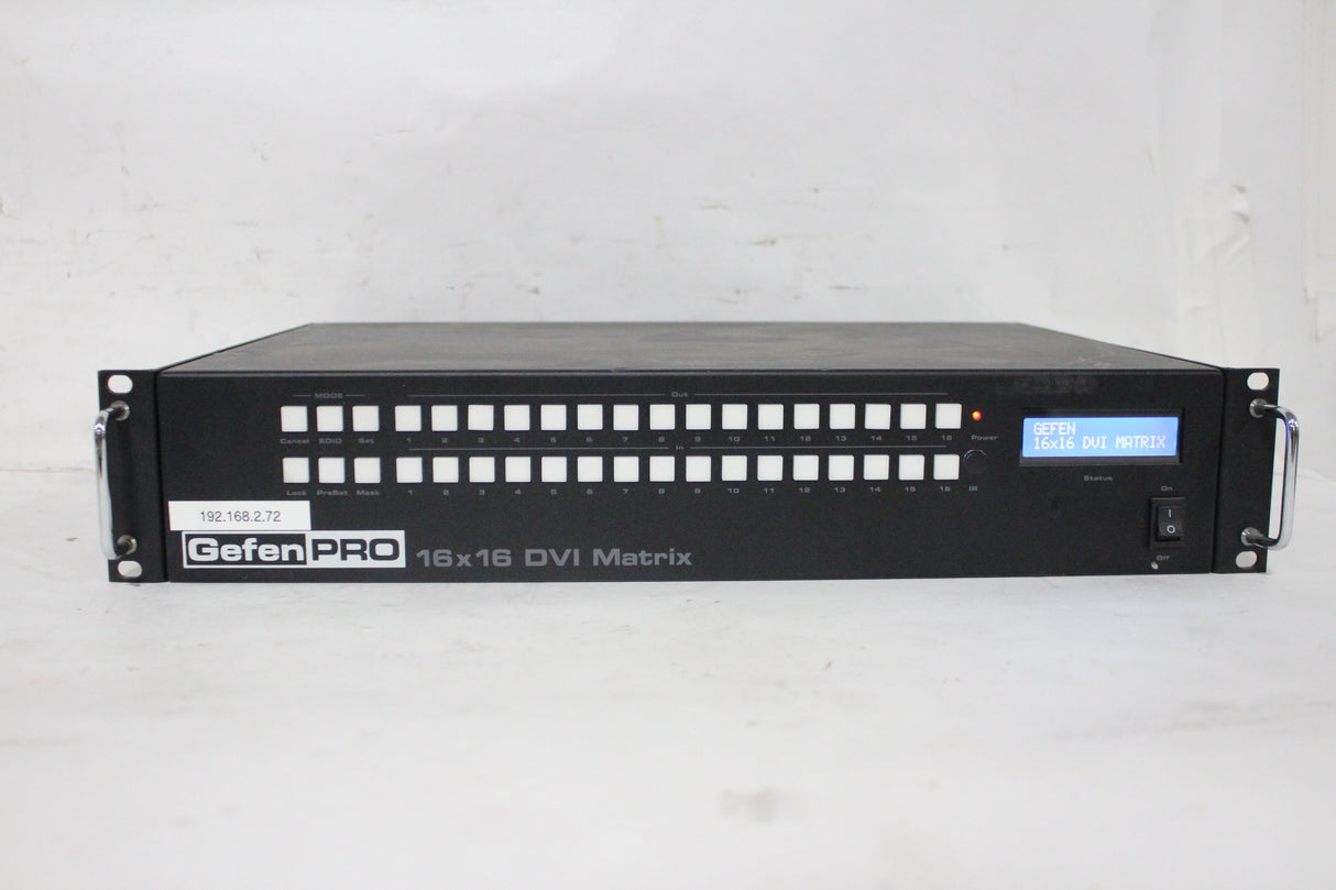 Gefen GEF-DVI-16416-PB 16x16 DVI Matrix Swtich