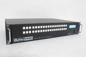 Gefen PRO GEF-DVI-16416-PB DVI Matrix with Front Panel Push Button Control