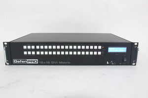 Gefen PRO GEF-DVI-16416-PB DVI Matrix with Front Panel Push Button Control