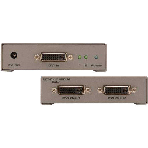 Gefen EXT-DVI-142DLN 1:2 DVIDL Dual-Link DVI Distribution Amplifier