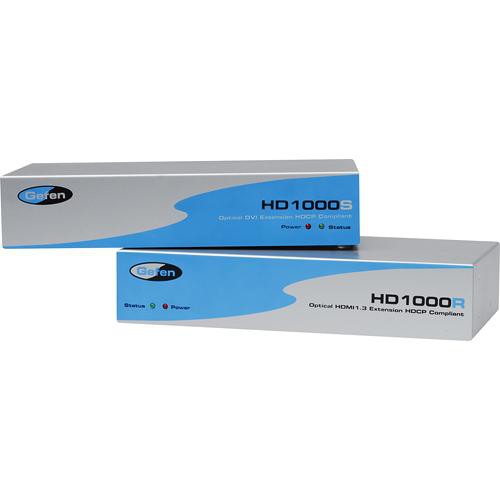 Gefen EXT-HD-1000 EXT-HD-1000 HDMI Extender over Fiber Optic Sender and Receiver
