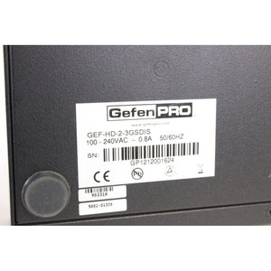 Gefen GEF-HD-2-3GSDIS  HDMI to 3GSDI Scaler