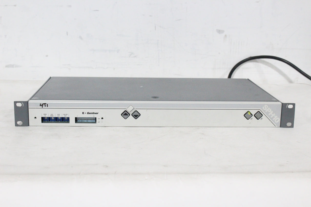 Gentner SPH10 Analog Hybrid Broadcast Phoneline Console Audio Interface