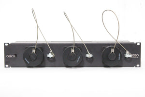 Gepco V-CON VDR3 BNC Video Distribution Rack w/ (3) Large Type 36 Connectors